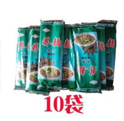 荞面速食面 方便面 粗糧 非由炸荞麥冷(lěng)面包郵 10袋裝